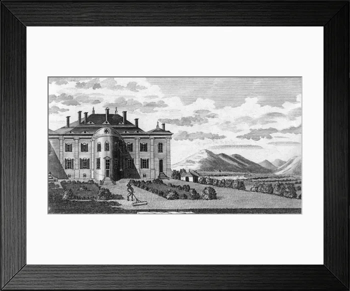 Framed Print : Voltaire home Ferney - 2 Framed Print : Voltaire home Ferney - 2