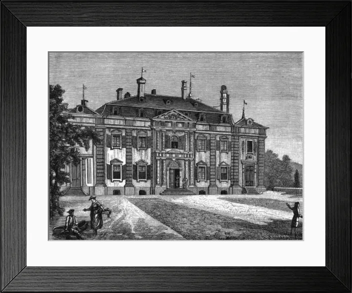 Framed Print : Voltaire home Ferney - 3 Framed Print : Voltaire home Ferney - 3