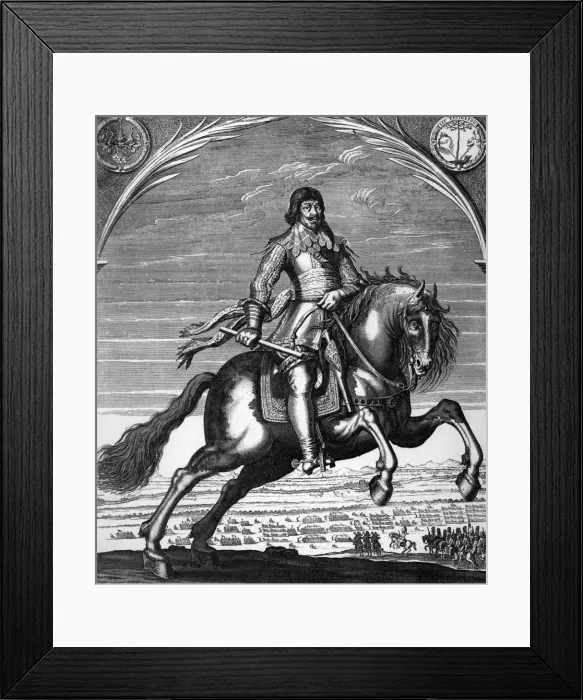 Framed Print : Bernhard Von Weimar Framed Print : Bernhard Von Weimar