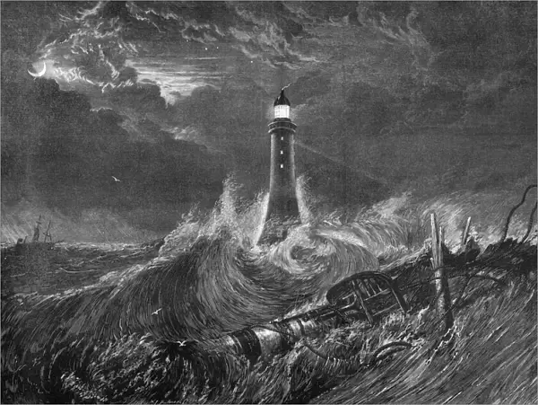 The Eddystone Lighthouse, 1878