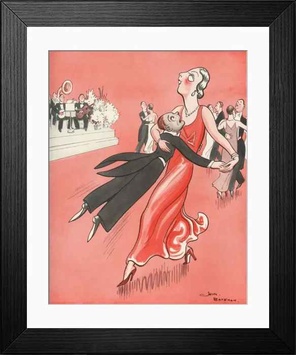 Framed Print : Carried Away, by H. M. Bateman Framed Print : Carried Away, by H. M. Bateman