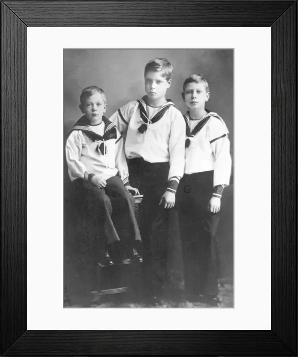Framed Print : Princes Henry, Edward and Albert of Wales Framed Print : Princes Henry, Edward and Albert of Wales