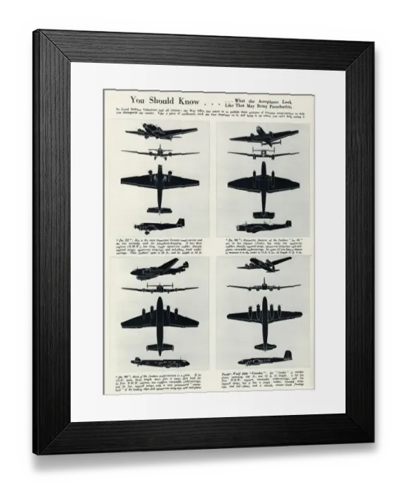 Framed Print : What German troop-carriers look from above 1940 Framed Print : What German troop-carriers look from above 1940