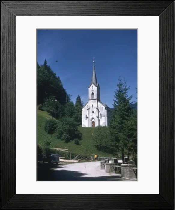 Framed Print : Country church, Austria Framed Print : Country church, Austria