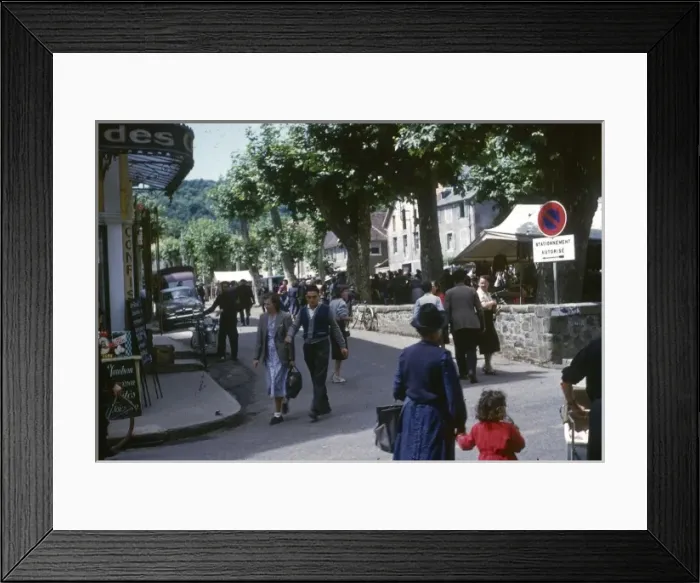 Framed Print : Village in the Dordogne, France Framed Print : Village in the Dordogne, France