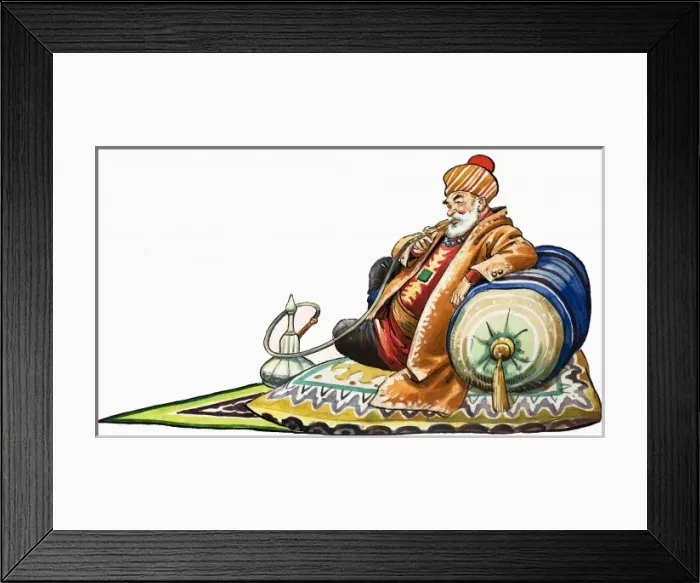 Framed Print : Tales from Many Lands: The Golden Rose Bush