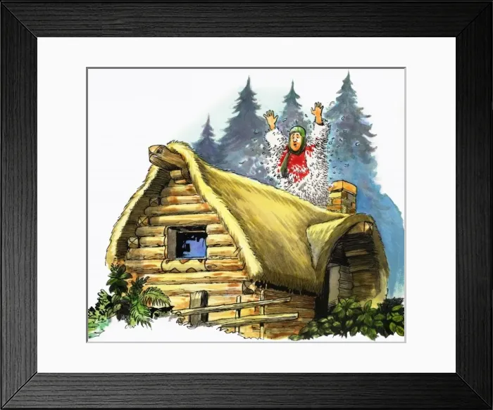 Framed Print : Tales from Many Lands: The Four Foolish Women Framed Print : Tales from Many Lands: The Four Foolish Women
