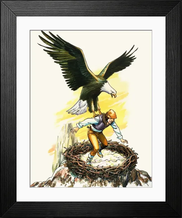 Framed Print : Tales from Many Lands: The Magic Telescope Framed Print : Tales from Many Lands: The Magic Telescope