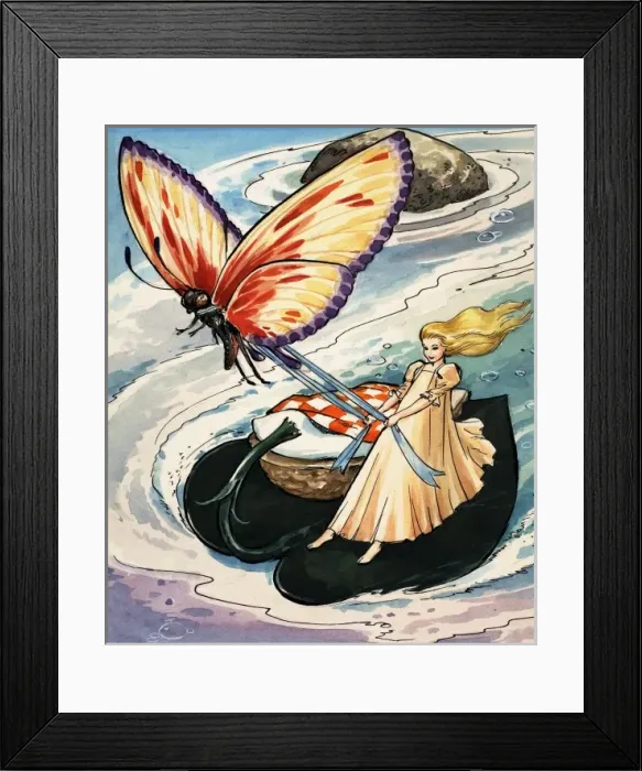 Framed Print : Thumbelisa Framed Print : Thumbelisa