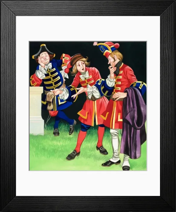 Framed Print : The Three Soldiers Framed Print : The Three Soldiers