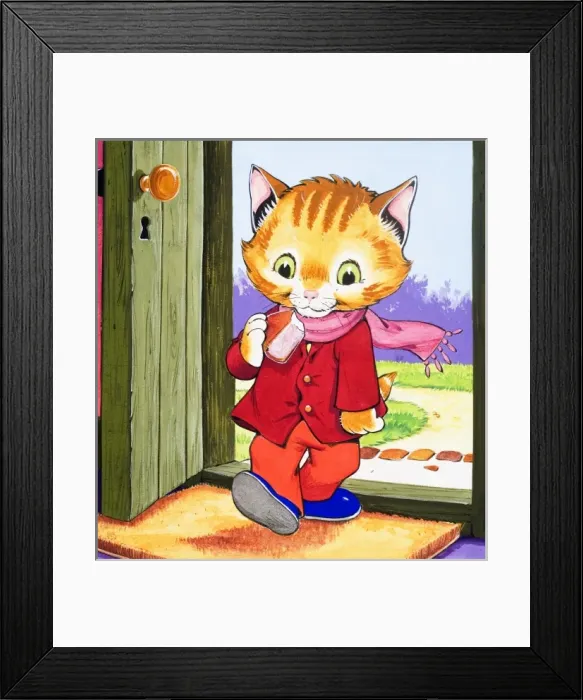 Framed Print : Num Num and his Funny Family Framed Print : Num Num and his Funny Family