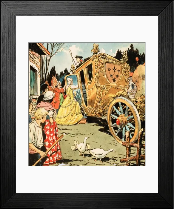 Framed Print : The Story of Donkey-Skin Framed Print : The Story of Donkey-Skin