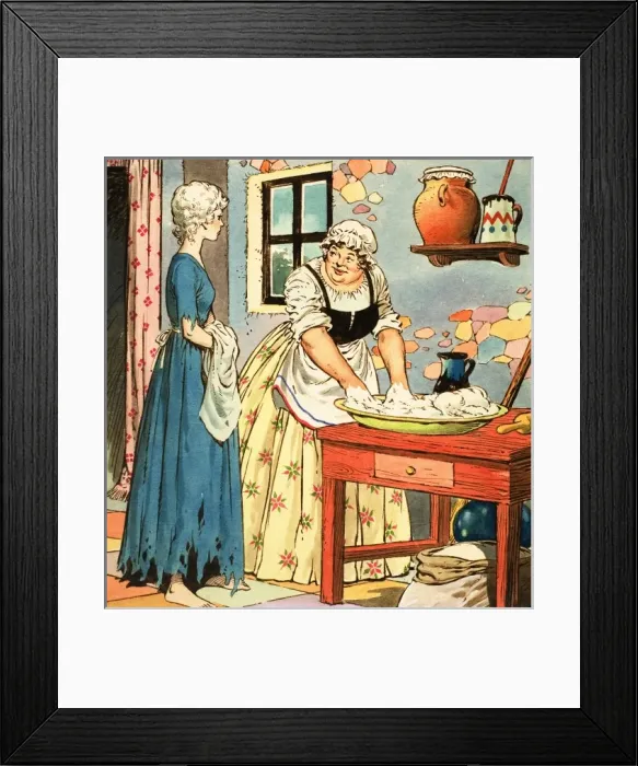 Framed Print : The Story of Donkey-Skin Framed Print : The Story of Donkey-Skin