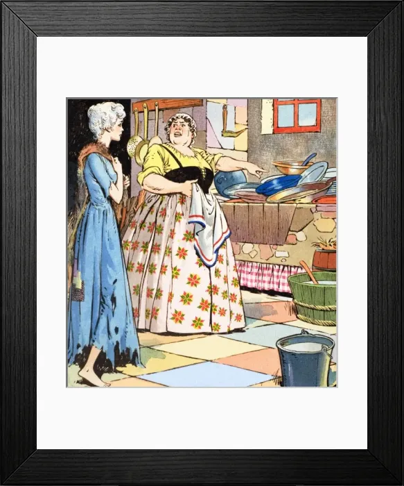 Framed Print : The Story of Donkey-Skin Framed Print : The Story of Donkey-Skin