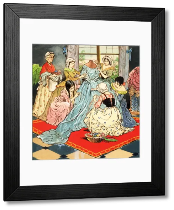 Framed Print : The Story of Donkey-Skin Framed Print : The Story of Donkey-Skin