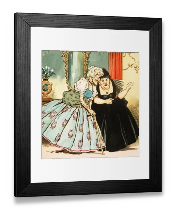 Framed Print : Princess Petal and the Green Page Framed Print : Princess Petal and the Green Page
