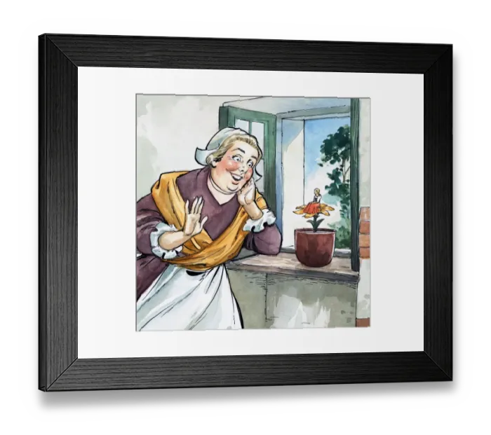 Framed Print : Thumbelisa Framed Print : Thumbelisa