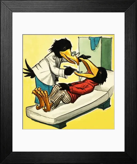 Framed Print : Doctor crow Framed Print : Doctor crow