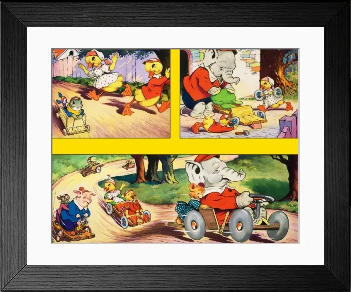 Framed Print : Dicky and Dolly Framed Print : Dicky and Dolly