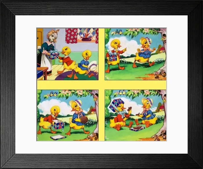 Framed Print : Dicky and Dolly Framed Print : Dicky and Dolly
