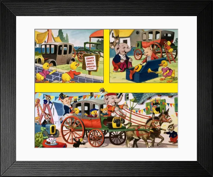 Framed Print : Dicky and Dolly Framed Print : Dicky and Dolly