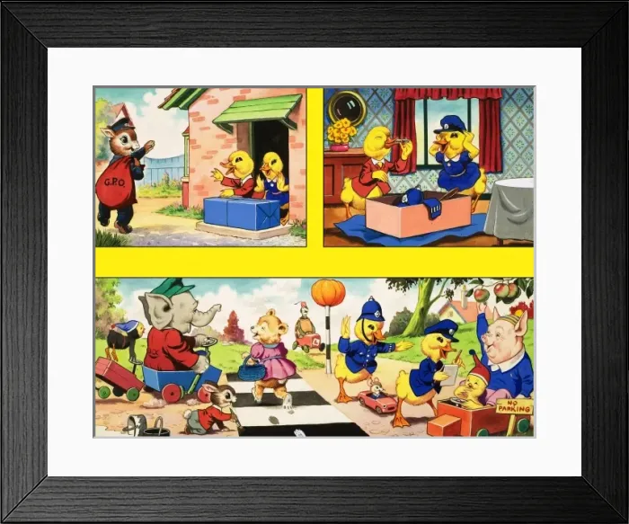 Framed Print : Dicky and Dolly Framed Print : Dicky and Dolly