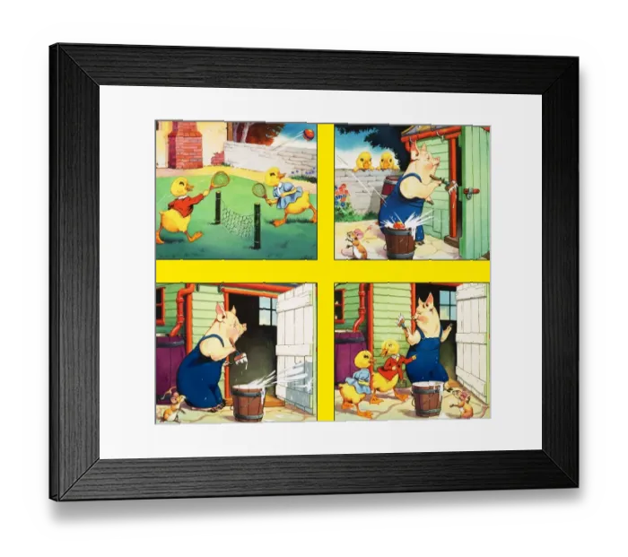 Framed Print : Dicky and Dolly Framed Print : Dicky and Dolly