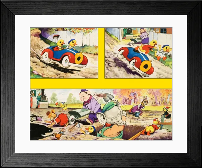 Framed Print : Dicky and Dolly Framed Print : Dicky and Dolly