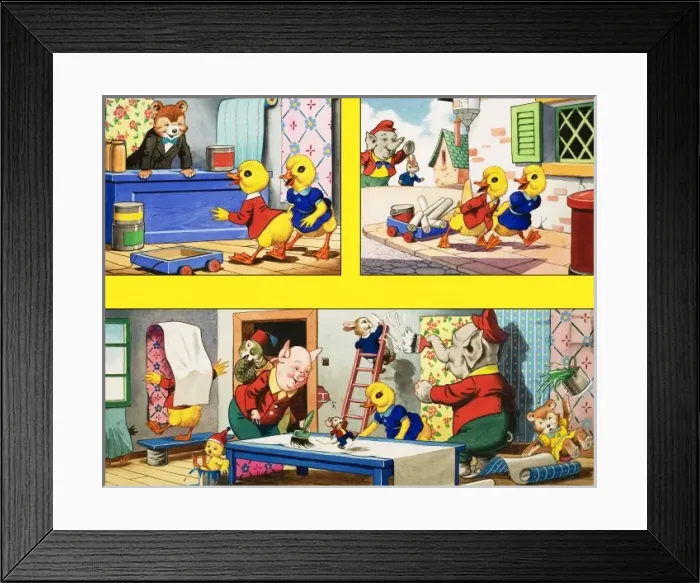 Framed Print : Dicky and Dolly Framed Print : Dicky and Dolly