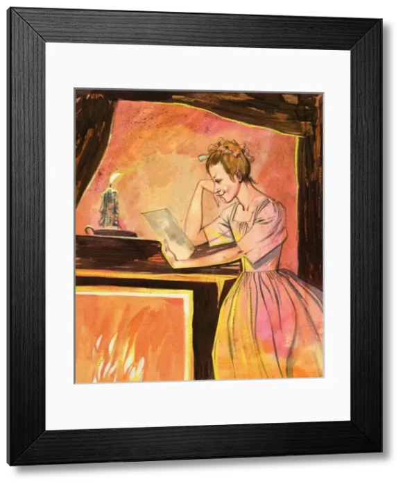 Framed Print : The Beggar Princess Framed Print : The Beggar Princess