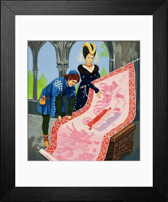 Framed Print : The Princess in the Tower Framed Print : The Princess in the Tower