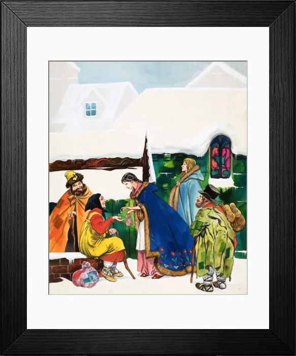 Framed Print : The Beggar Princess Framed Print : The Beggar Princess