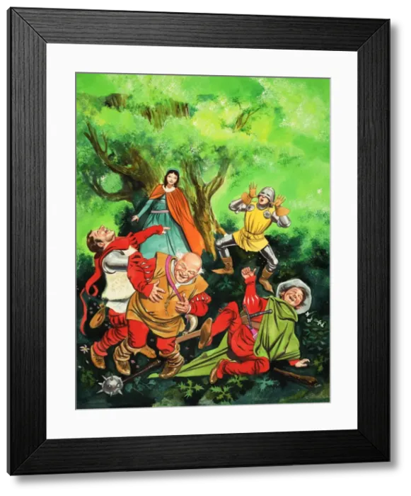 Framed Print : The Jester Knight Framed Print : The Jester Knight