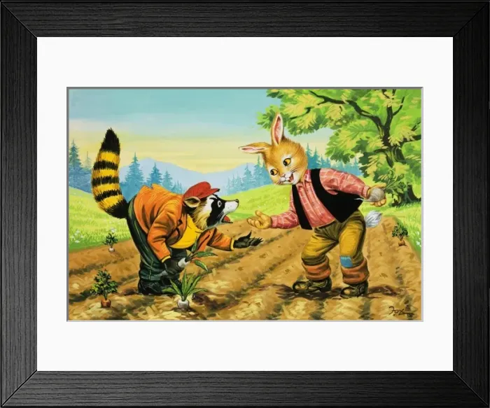 Framed Print : Brer Rabbit Framed Print : Brer Rabbit