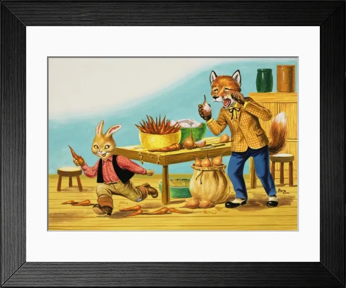 Framed Print : Brer Rabbit Framed Print : Brer Rabbit
