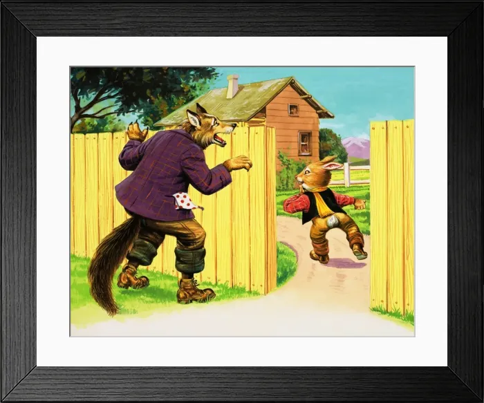 Framed Print : Brer Rabbit Framed Print : Brer Rabbit