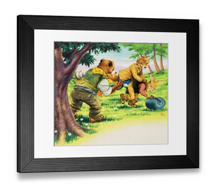 Framed Print : Brer Rabbit