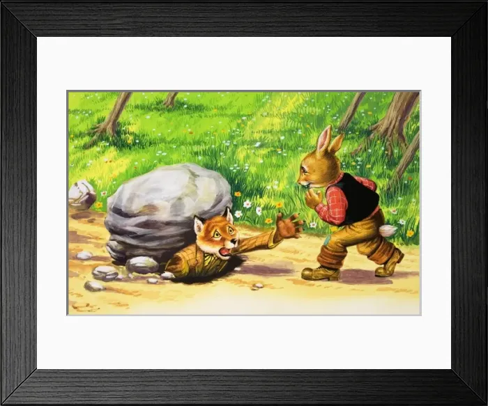 Framed Print : Brer Rabbit Framed Print : Brer Rabbit