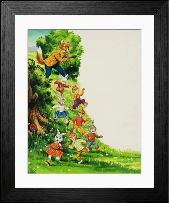 Framed Print : Brer Rabbit Framed Print : Brer Rabbit