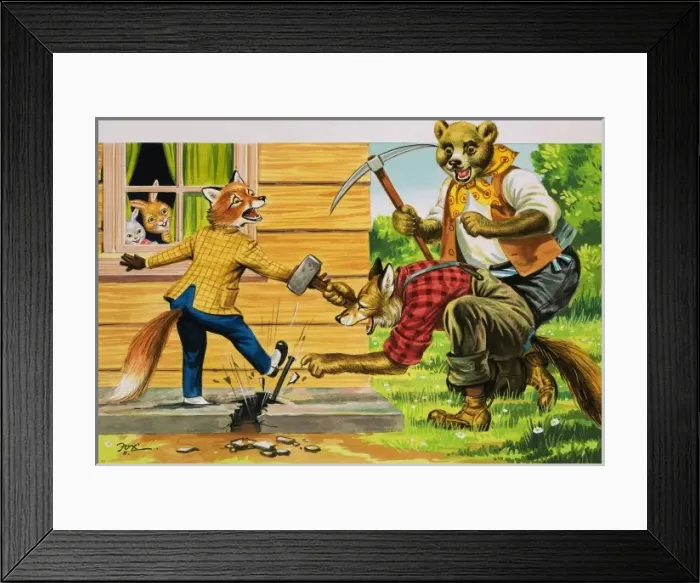 Framed Print : Brer Rabbit Framed Print : Brer Rabbit
