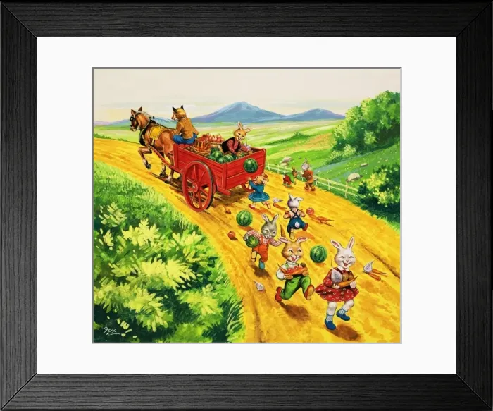 Framed Print : Brer Rabbit Framed Print : Brer Rabbit