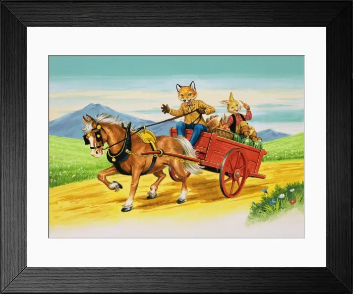 Framed Print : Brer Rabbit