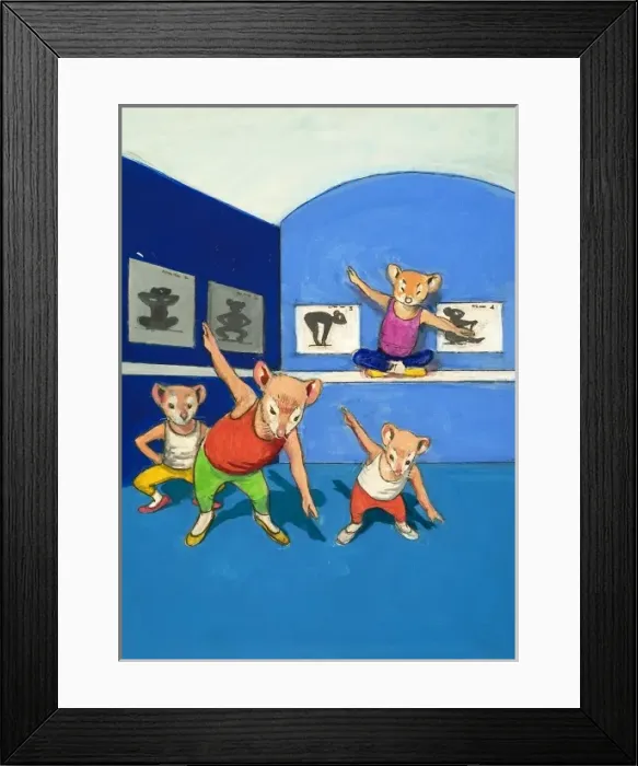 Framed Print : Town Mouse and Country Mouse Framed Print : Town Mouse and Country Mouse
