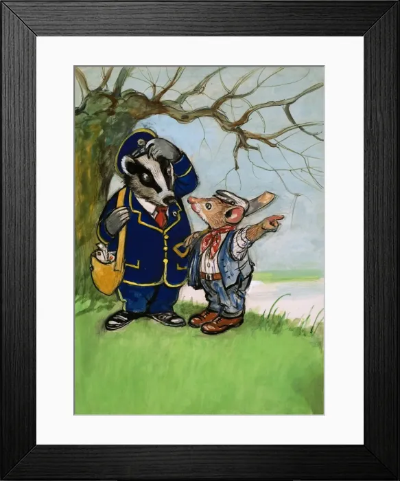 Framed Print : Town Mouse and Country Mouse Framed Print : Town Mouse and Country Mouse