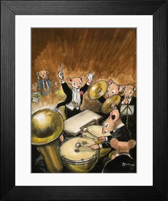 Framed Print : Town Mouse and Country Mouse Framed Print : Town Mouse and Country Mouse