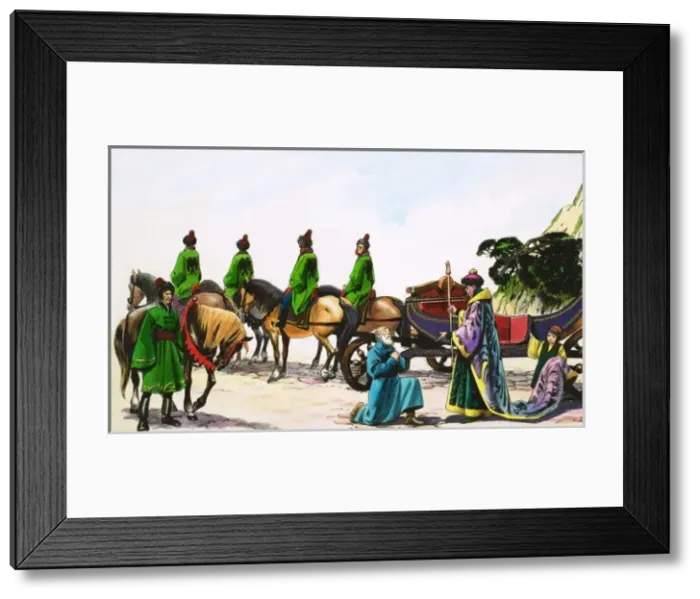 Framed Print : Ivan and the Czar of Russia Framed Print : Ivan and the Czar of Russia