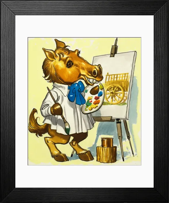 Framed Print : Horse artist Framed Print : Horse artist