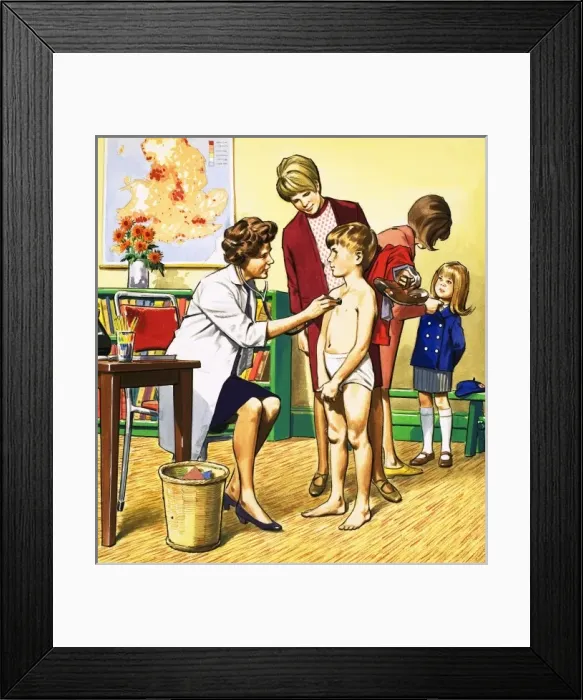 Framed Print : Doctor. People You See. Doctor. From Teddy Bear (2 December 1967) Framed Print : Doctor. People You See. Doctor. From Teddy Bear (2 December 1967)