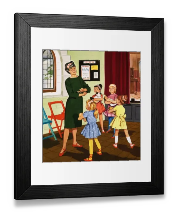 Framed Print : Dancing instructor Framed Print : Dancing instructor