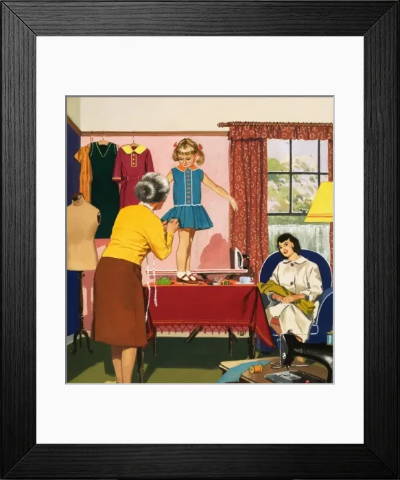 Framed Print : Tailor and dress maker Framed Print : Tailor and dress maker